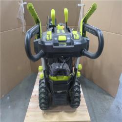 CALIFORNIA AS-IS RYOBI 40V SNOWBLOWER