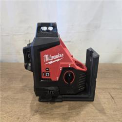 AS-IS Milwaukee 12V Cordless Green 250 ft. 3-Plane Laser Level Kit