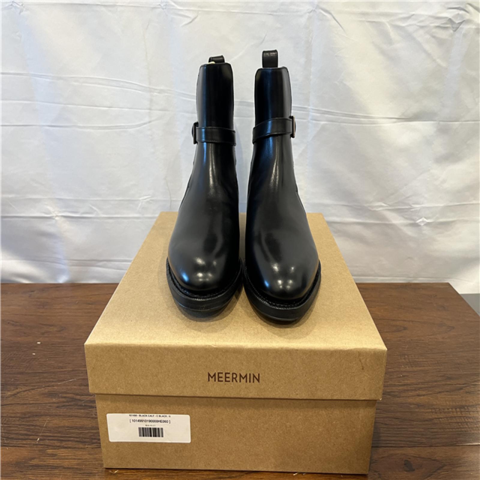 NEW! Meermin Calf Boot - Black - SZ 6