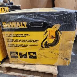NEW! 15 Amp Corded 12 in. Single Bevel Compound Miter Saw