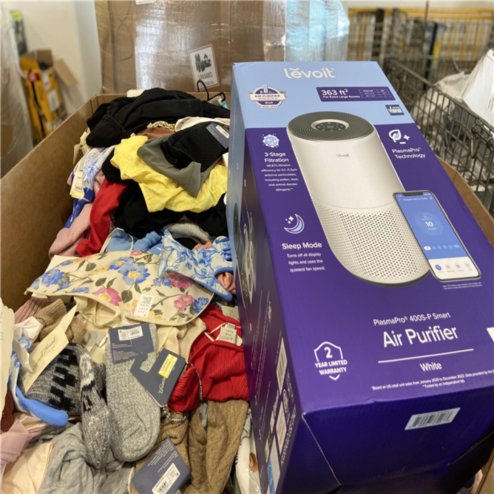 DALLAS LOCATION - BULLSEYE CLOTHING, HOME GOODS PALLET