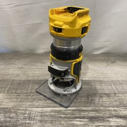 AS-IS DEWALT 20V MAX XR Cordless Brushless Fixed Base Compact Router (Tool Only)
