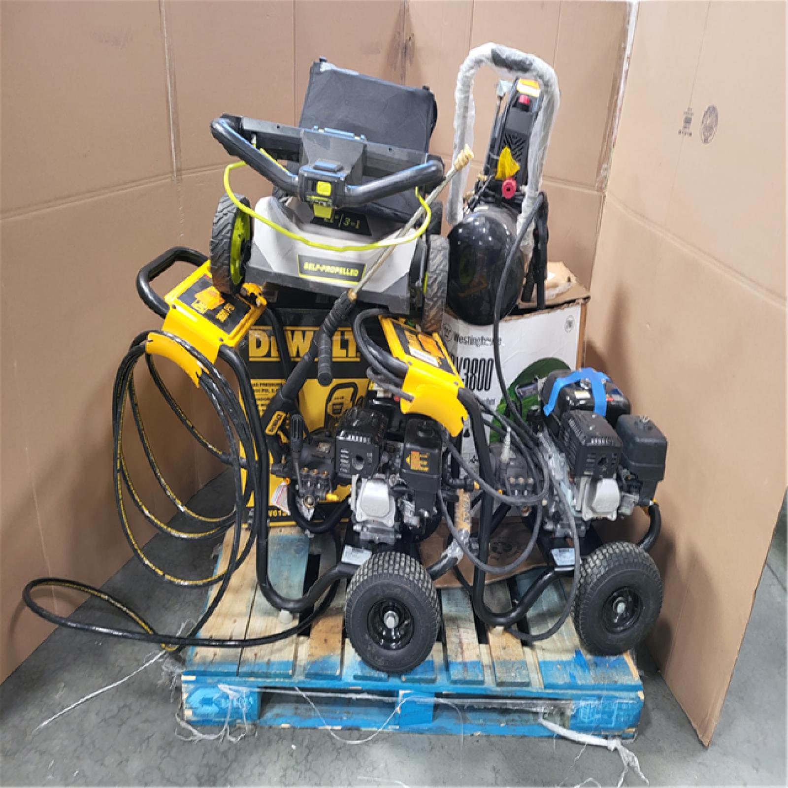 CALIFORNIA AS-IS OUTDOOR POWER EQUIPMENT