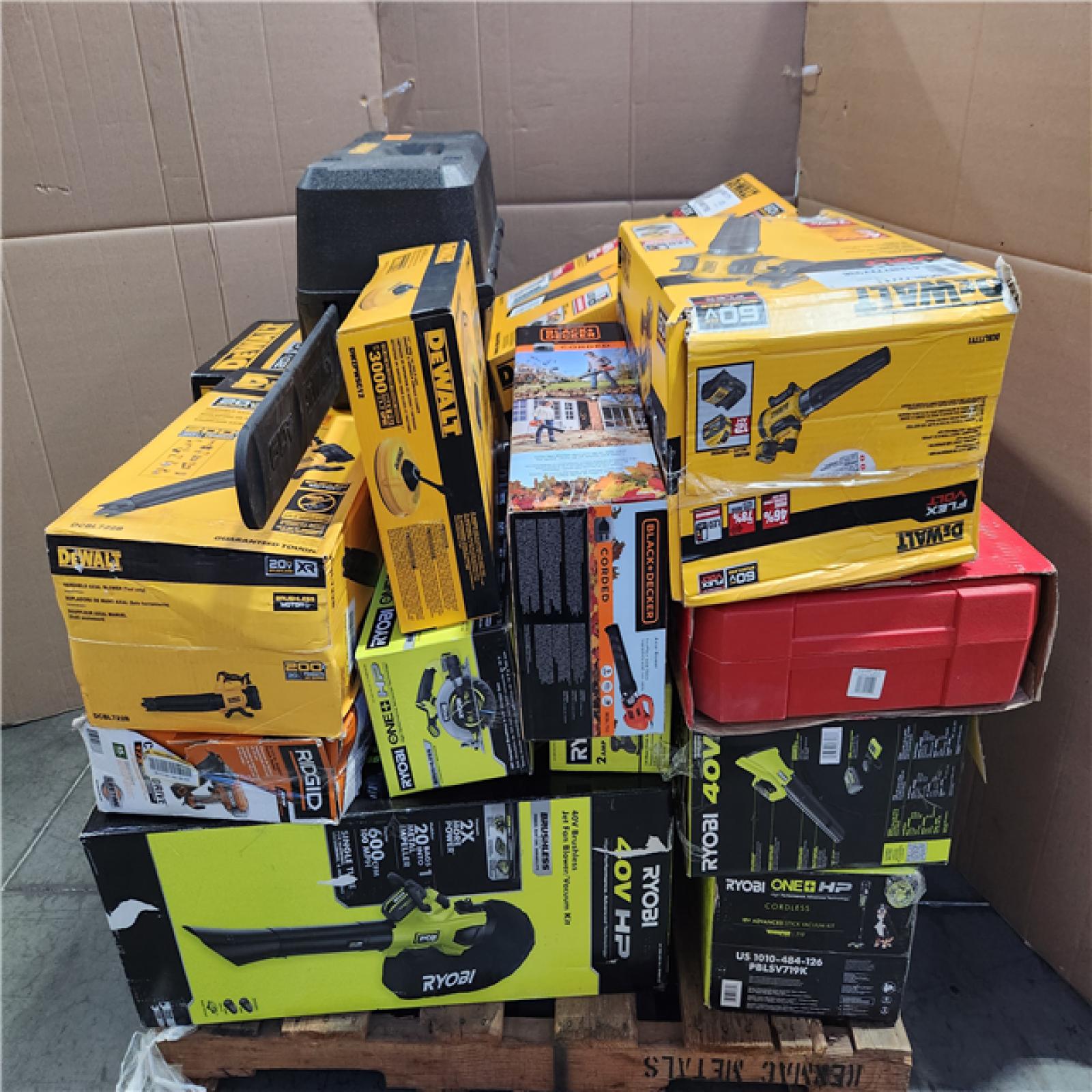 CALIFORNIA AS-IS TOOL PALLET
