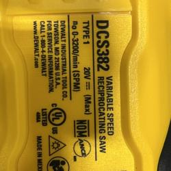 AS-IS Dewalt DCK449E1P1 20V MAX XR Brushless Lithium-Ion 4-Tool Combo Kit with (1) 1.7 Ah and (1) 5 Ah Battery