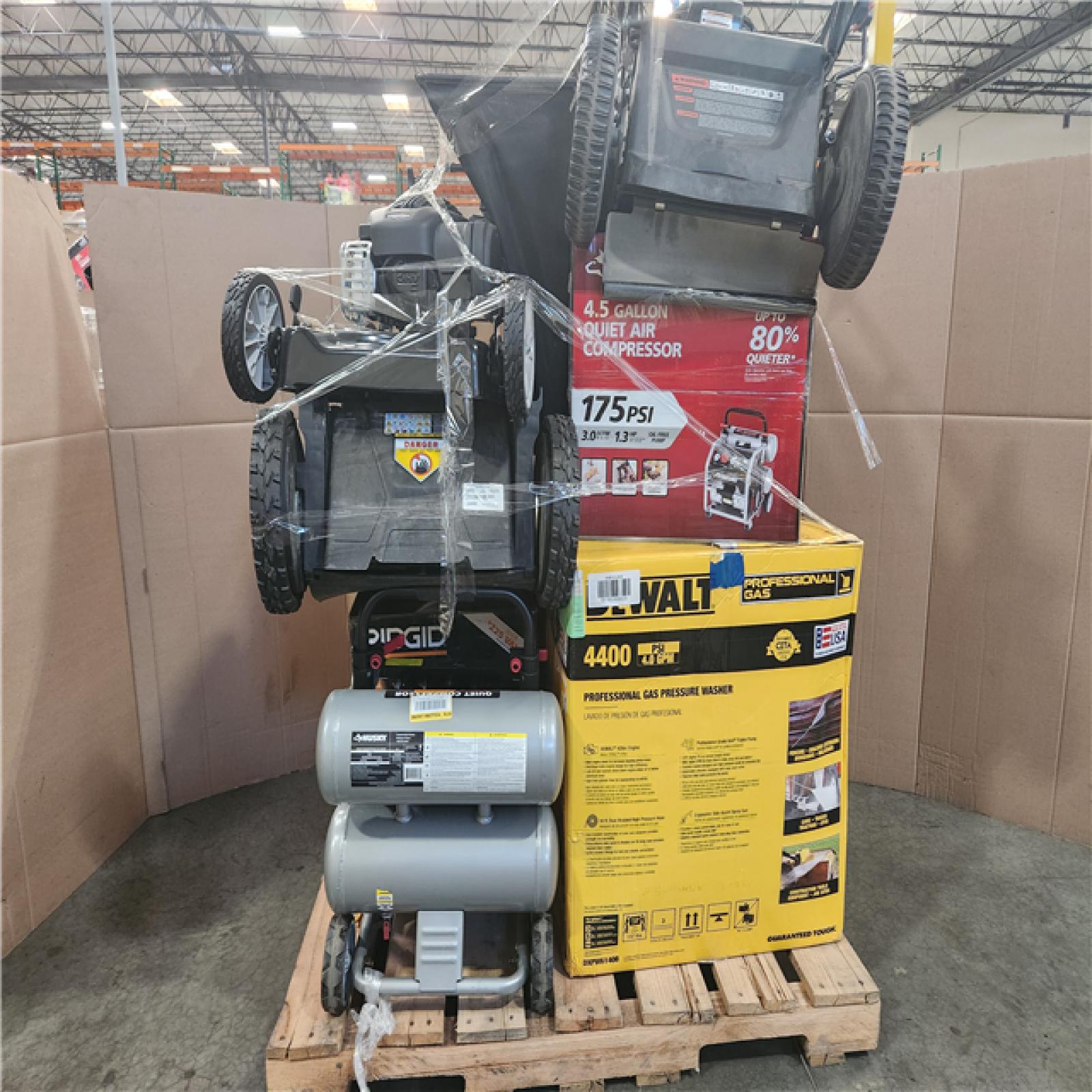 CALIFORNIA AS-IS OUTDOOR POWER EQUIPMENT