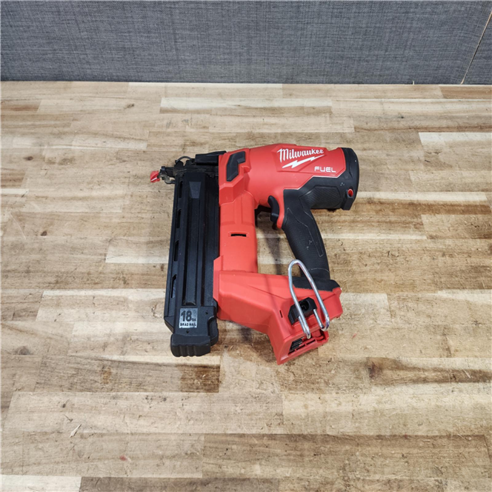 HOUSTON LOCATION - AS - IS Milwaukee FUEL 18-Volt Lithium-Ion Brushless Cordless Gen II 18-Gauge Brad Nailer (Tool-Only)