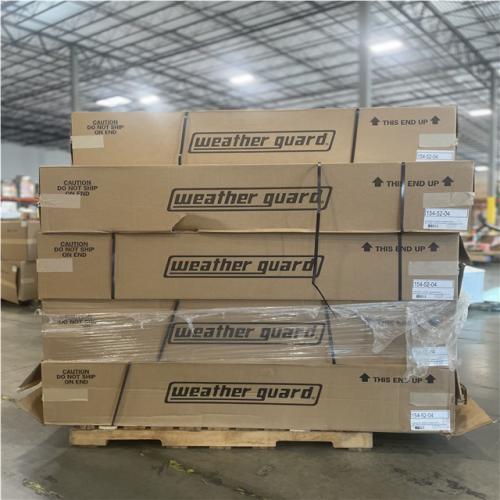 DALLAS LOCATION- WEATHER GUARD 7.0 cu ft Aluminum Mid-Sized SaddleBox Matte Black (9 UNITS)