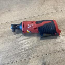 AS-IS Milwaukee 12V Lithium-Ion Cordless 3/8 in. Ratchet (Tool-Only)