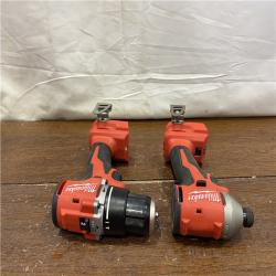 AS-IS Milwaukee M18 Compact Brushless Drill Driver/Impact Driver (2-Tool) Combo Kit