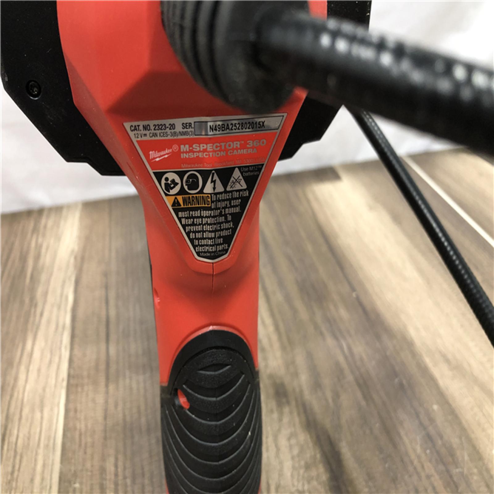 AS-IS Milwaukee 12V Lithium-Ion Cordless M-SPECTOR 360-Degree 4 ft. Inspection Camera Kit