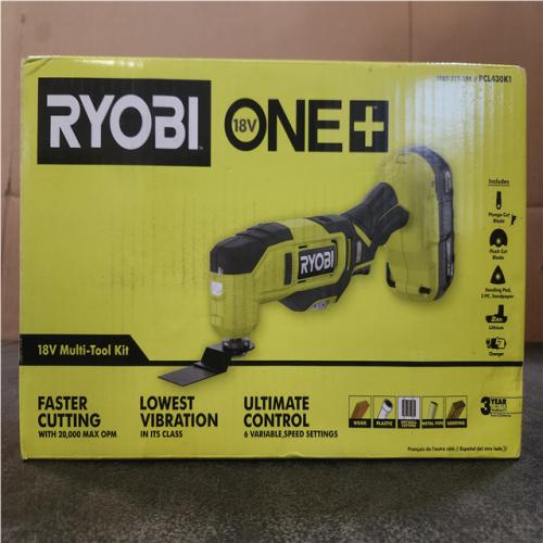 Phoenix NEW  RYOBI ONE+ 18V Cordless Oscillating Multi-Tool Kit with 2.0 Ah Battery and Charger.