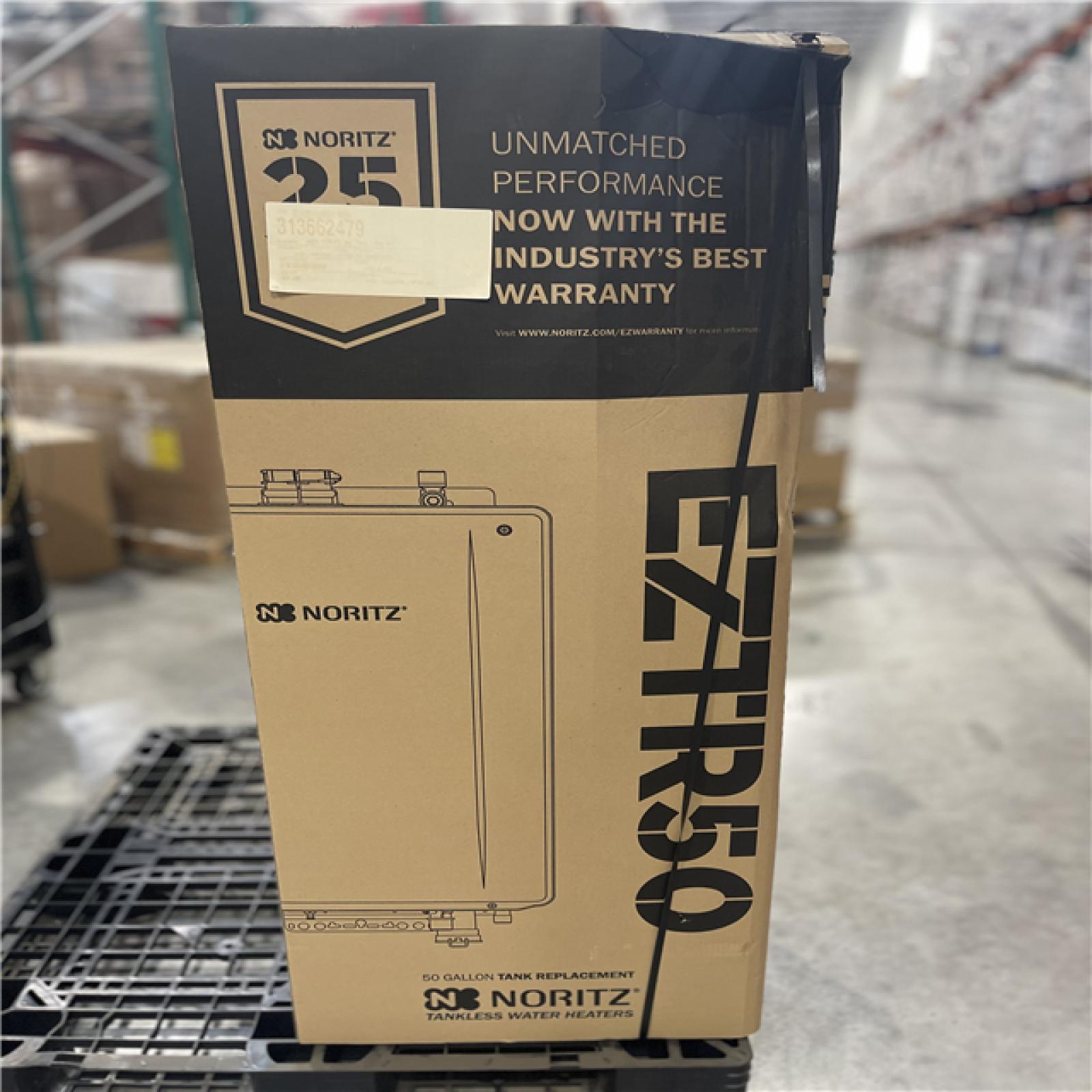 DALLAS LOCATION- NORITZ 50 GAL 9.8GPM TANKLESS WATER HEATER