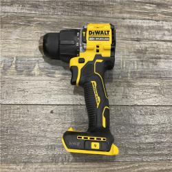 AS-IS DEWALT ATOMIC 20V Cordless 1/2 in. Compact Hammer Drill Kit