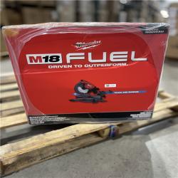 DALLAS LOCATION- Milwaukee M18 FUEL18V Cordless 12 in. Dual Bevel Sliding Compound Miter Saw (Tool-Only)