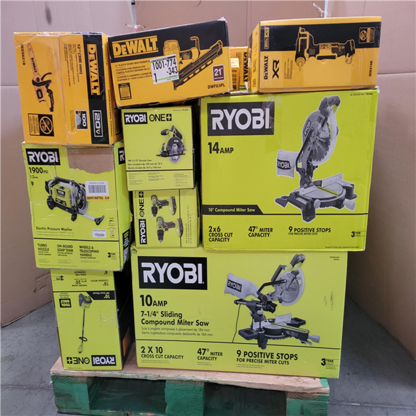 CALIFORNIA AS-IS TOOL PALLET