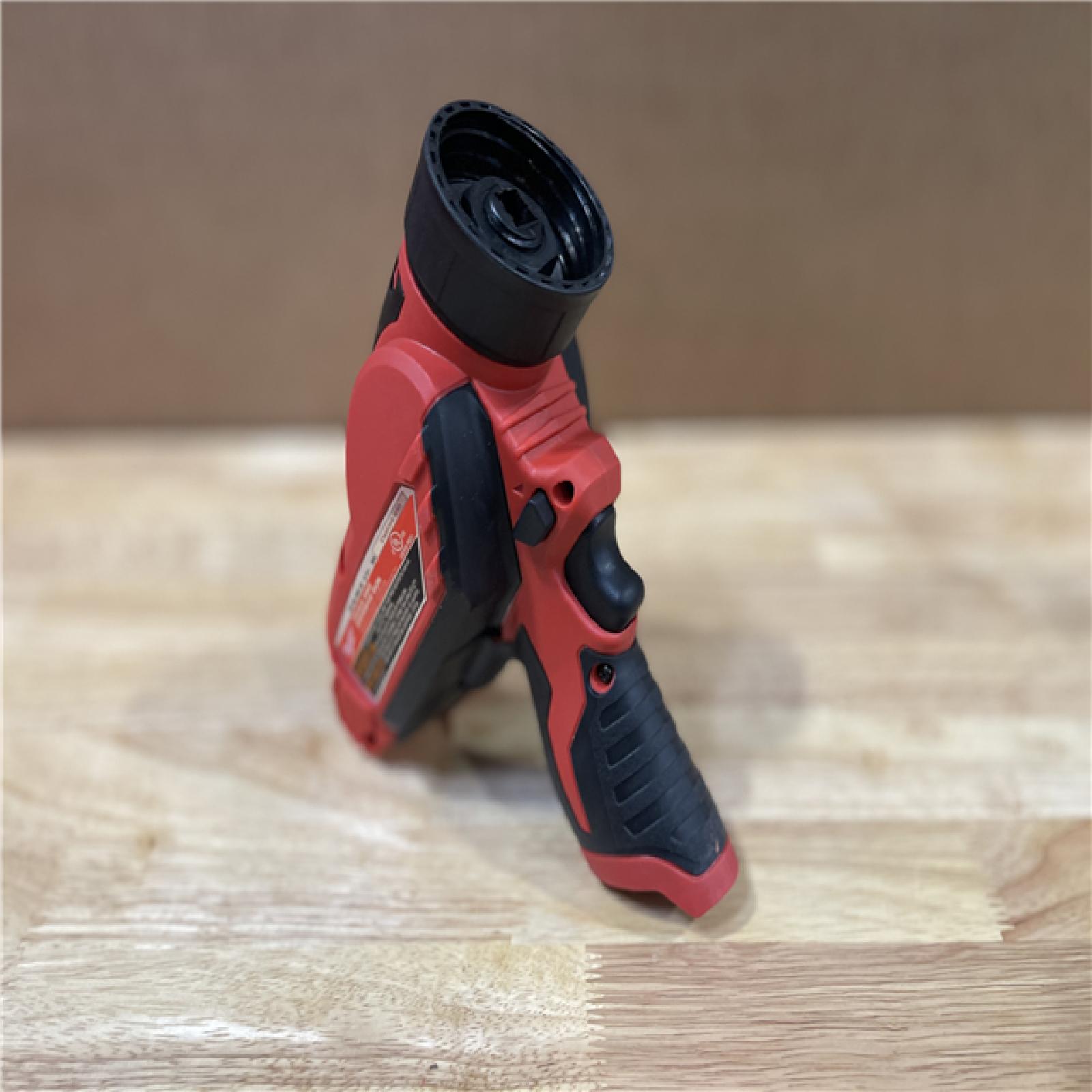 AS-IS Milwaukee M12 12V Cordless 20 Oz. Aluminum Barrel Adhesive and Caulk Gun Kit