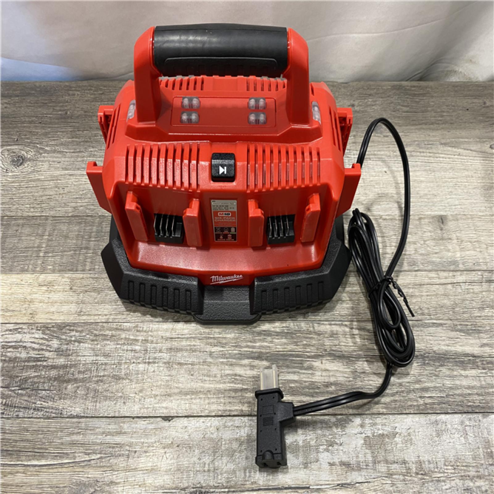 AS-IS Milwaukee 18-Volt Lithium-Ion 6-Port Sequential Battery Charger