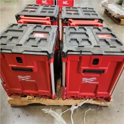 Phoenix NEW Milwaukee PACKOUT 19 in. Rolling Drawer Tool Box Pallet (4-Tool Boxes)