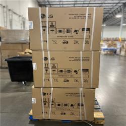 DALLAS LOCATION - LG 18,000 BTU 208/230V Window Air Conditioner Cools 1,000 Sq. Ft.  (6 units)