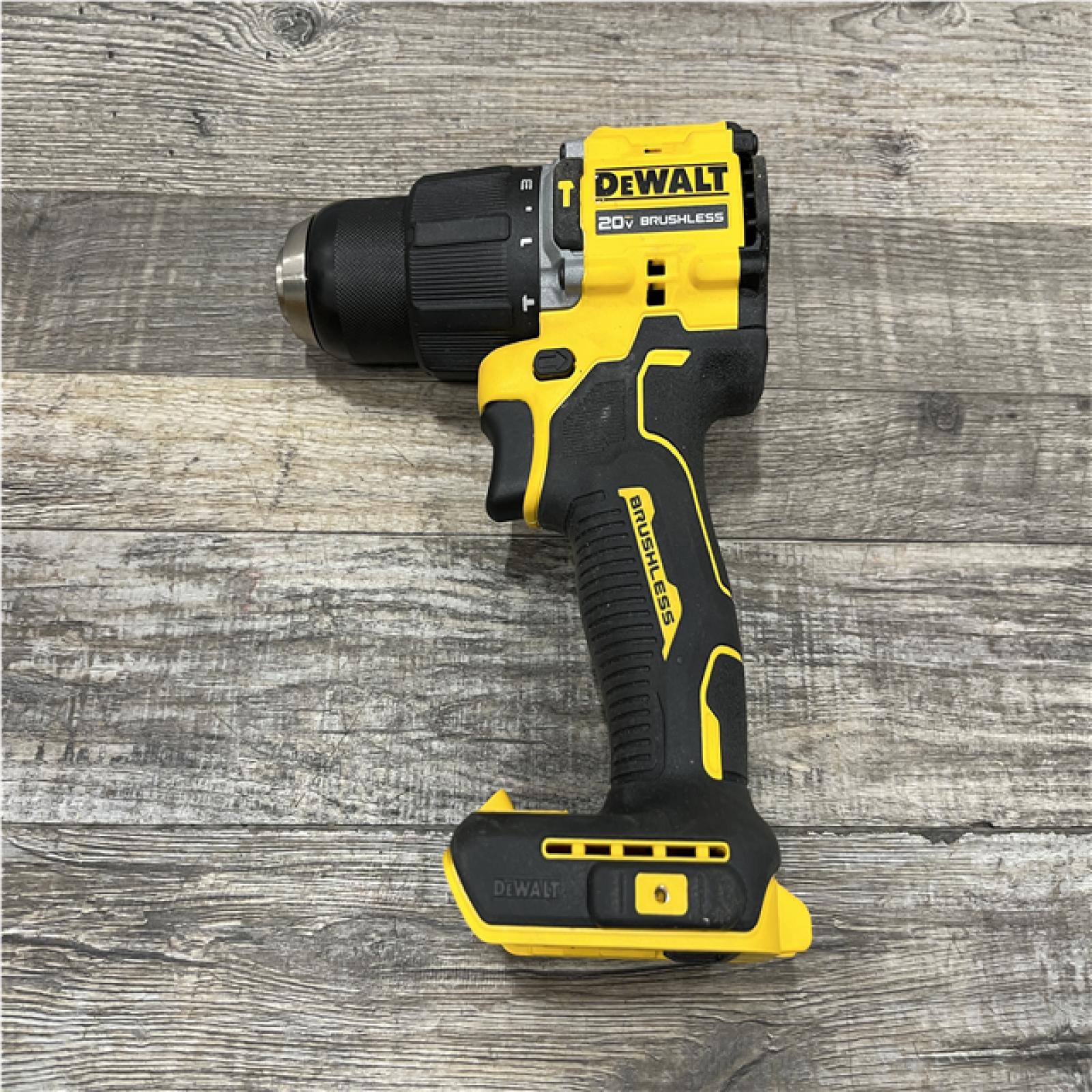 AS-IS DEWALT ATOMIC 20V Lithium-Ion Cordless 1/2 in. Hammer Drill Kit