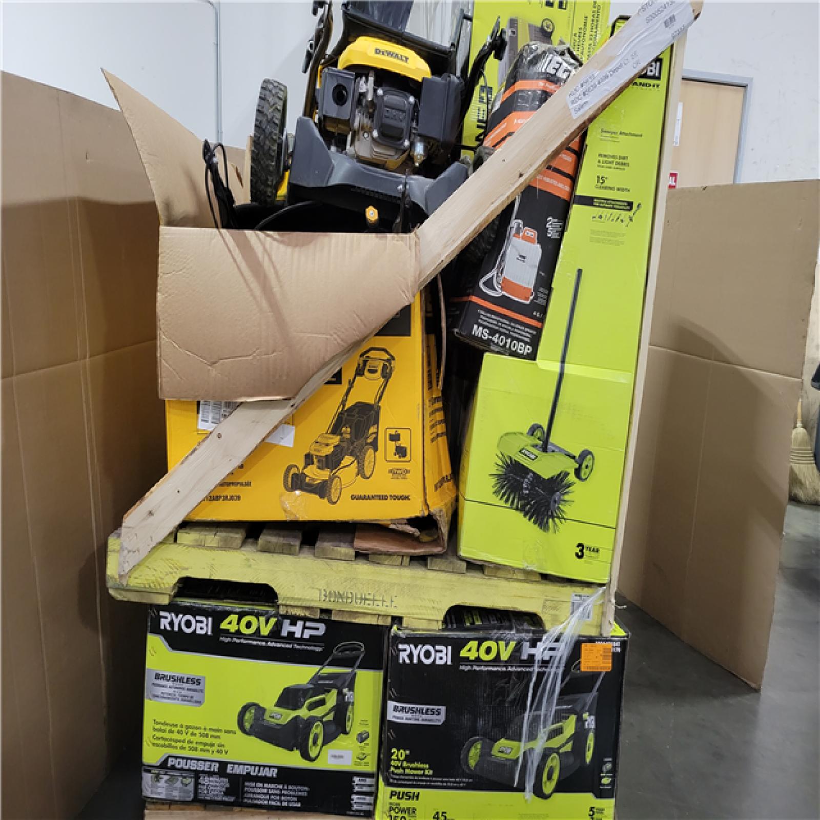 CALIFORNIA AS-IS OUTDOOR POWER EQUIPMENT