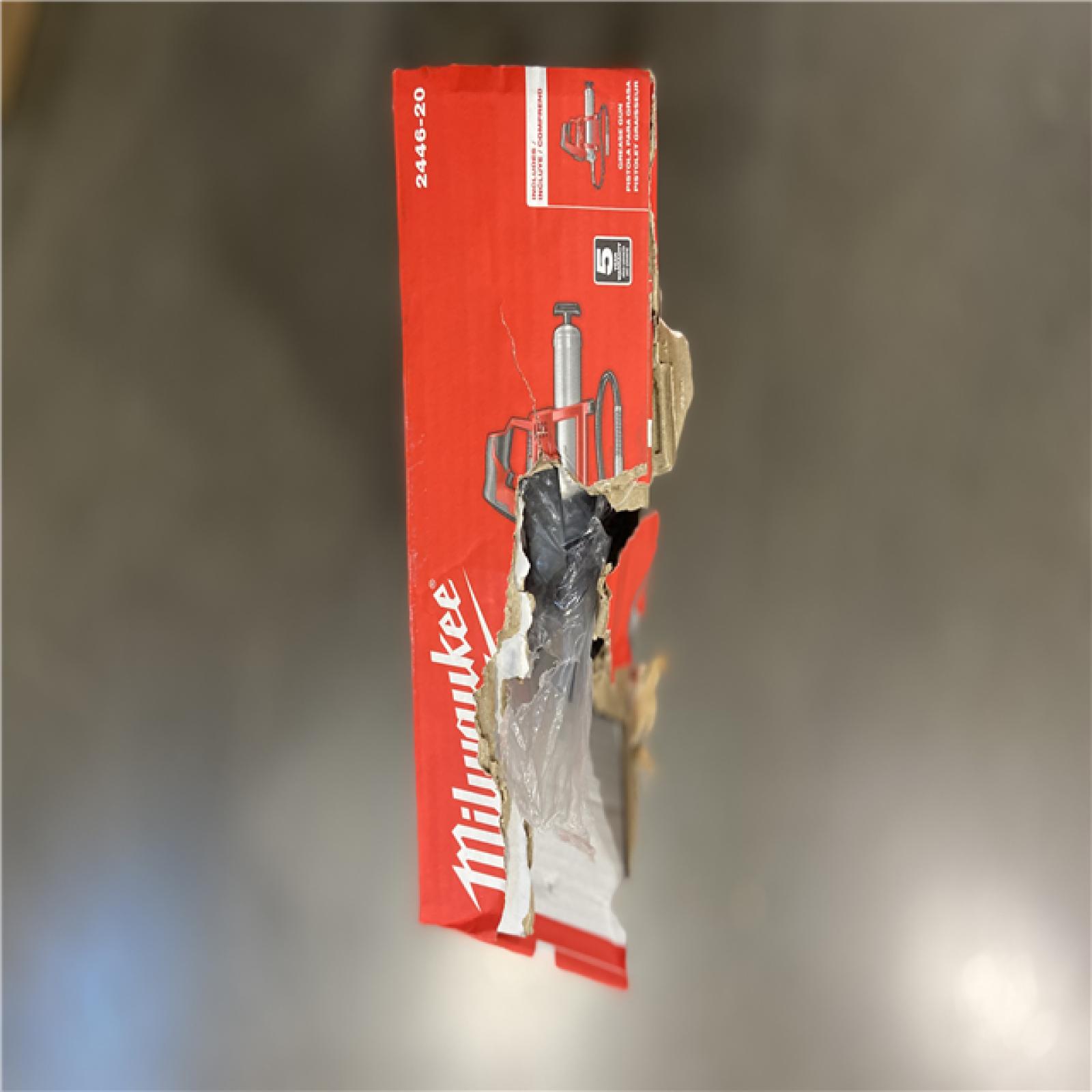 AS-IS - Milwaukee M12 12V Lithium-Ion Cordless Grease Gun (Tool-Only)