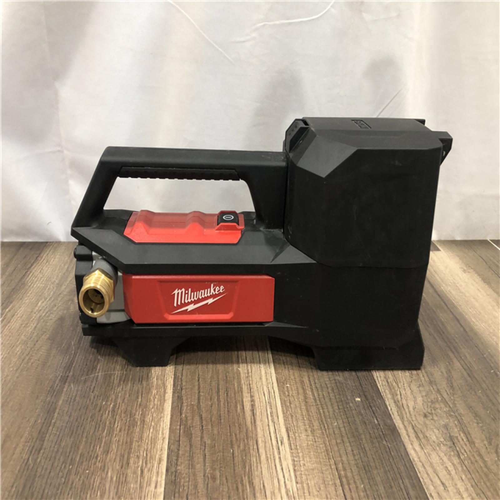 AS-IS Milwaukee 18-Volt 1/4 HP Lithium-Ion Cordless Transfer Pump (Tool Only)