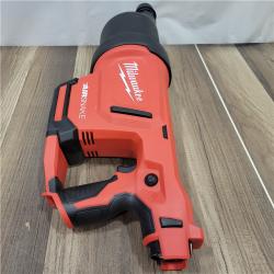 AS-IS Milwaukee  M12 12-Volt Lithium-Ion Cordless Drain Cleaning Airsnake Air Gun Kit with (1) 2.0Ah Battery, Toilet Attachments