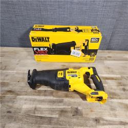 HOUSTON LOCATION - AS-IS DeWalt DCS389B FLEXVOLT 60V MAX Cordless Brushless Reciprocating Saw (Tool-Only)
