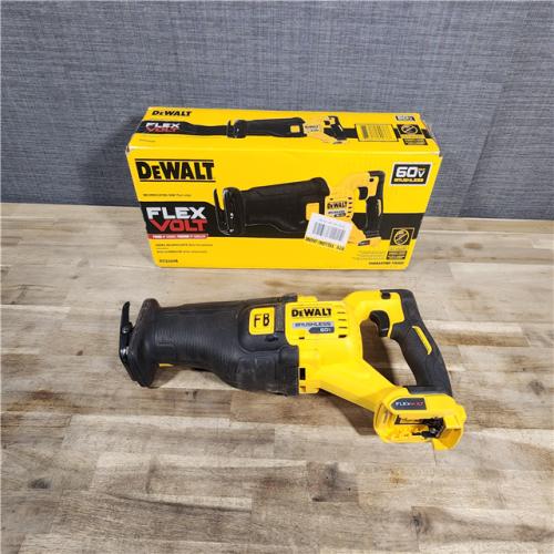 HOUSTON LOCATION - AS-IS DeWalt DCS389B FLEXVOLT 60V MAX Cordless Brushless Reciprocating Saw (Tool-Only)