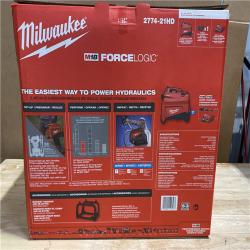 NEW! MILWAUKEE M18 FORCE LOGIC 18-Volt Lithium-Ion Cordless 10 000 PSI Hydraulic Pump Kit with 12.0 Ah Battery