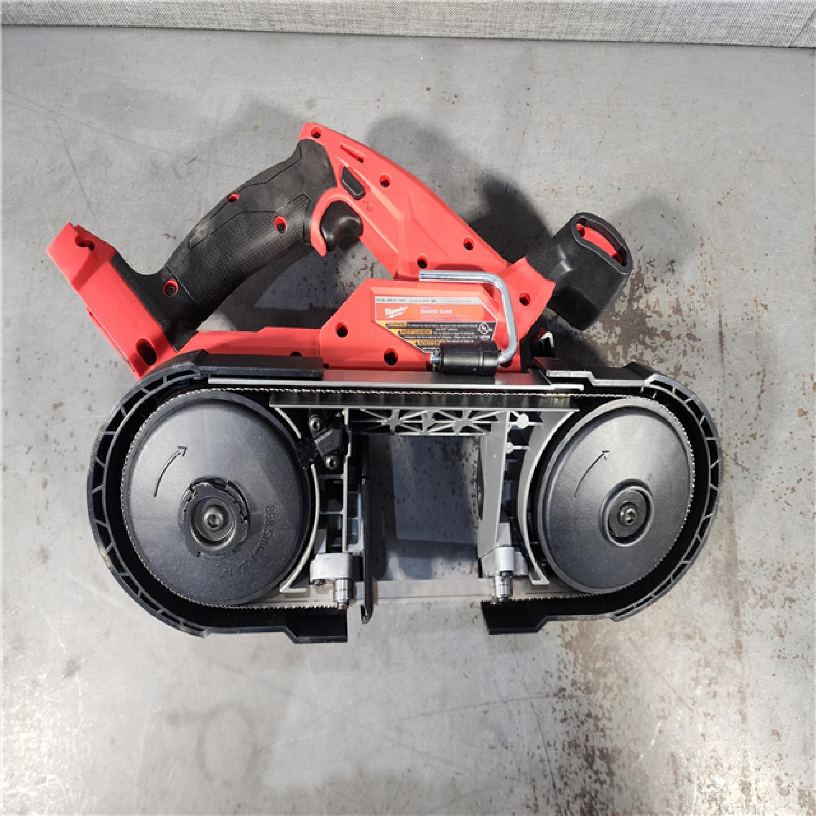 HOUSTON LOCATION - AS-IS (APPEARS LIKE NEW) Milwaukee M18 Fuel 3-1/4  18V Brushless Compact Band Saw 2829-20 (Bare Tool)