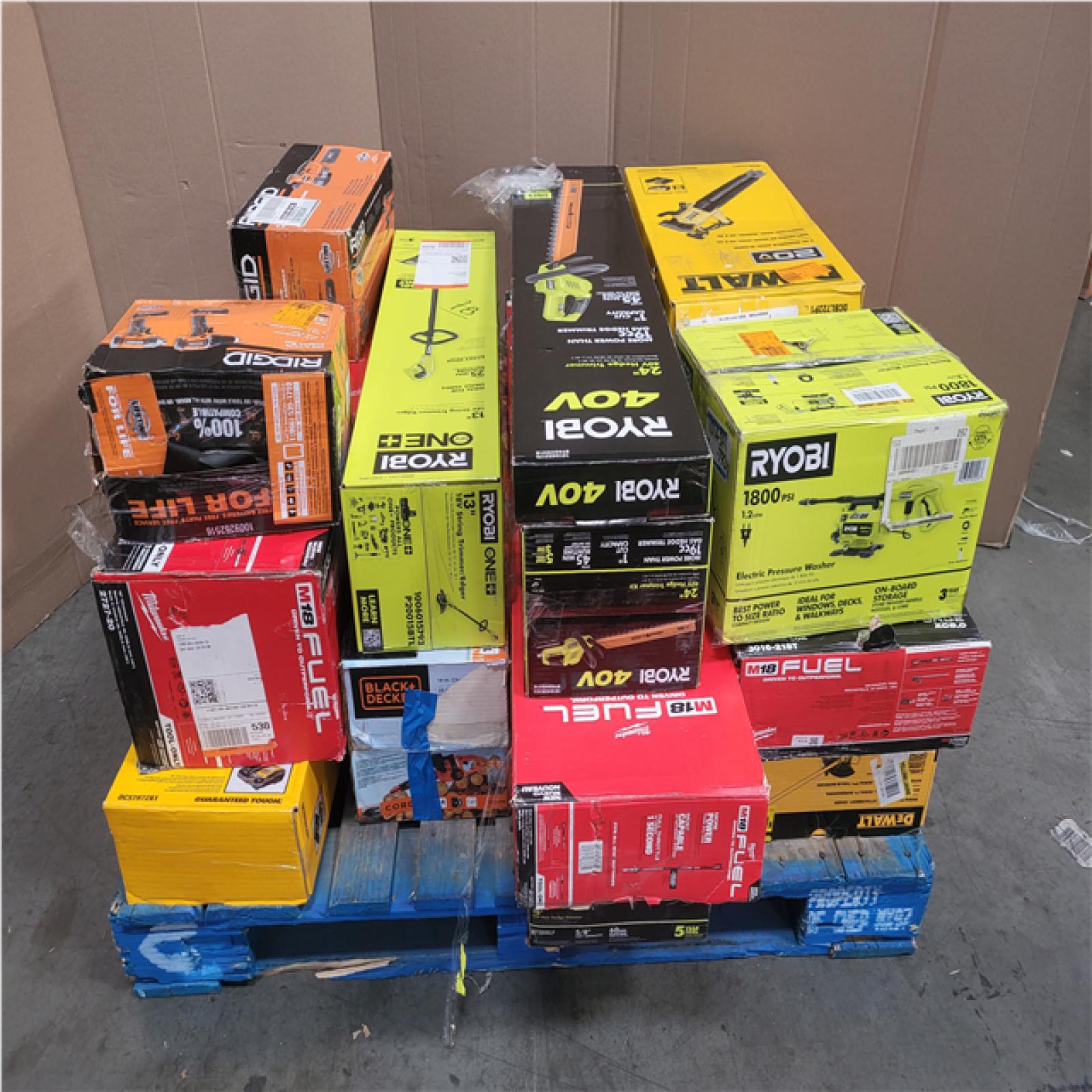 CALIFORNIA AS-IS TOOL PALLET