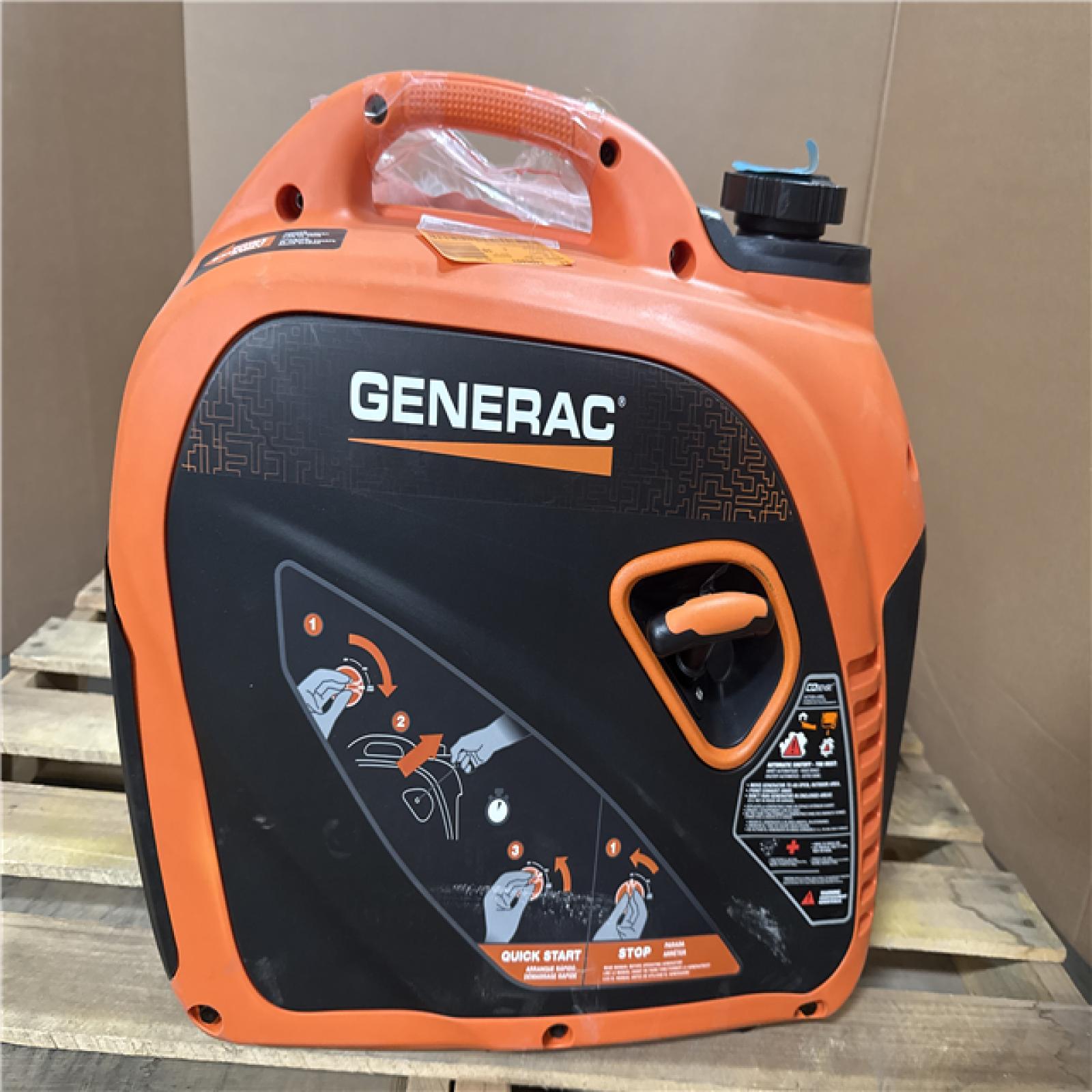 CALIFORNIA AS-IS GENERAC GENERATOR GP2500i HOME IMPROVEMENT PALLET