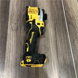 AS-IS DEWALT ATOMIC 20V MAX Cordless Brushless Compact 1/4 in. Impact Driver (Tool Only)