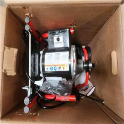 Phoenix NEW RIDGID K-400 AutoFeed Drain Cleaning Snake Auger 120-Volt Drum Machine and C-45IW 1/2 in. x 75 ft. Cable + Tool Set & Gloves
