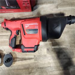 HOUSTON LOCATION - AS-IS M12 12-Volt Lithium-Ion Cordless Drain Cleaning Airsnake Air Gun Kit with (1) 2.0Ah Battery  Toilet Attachments