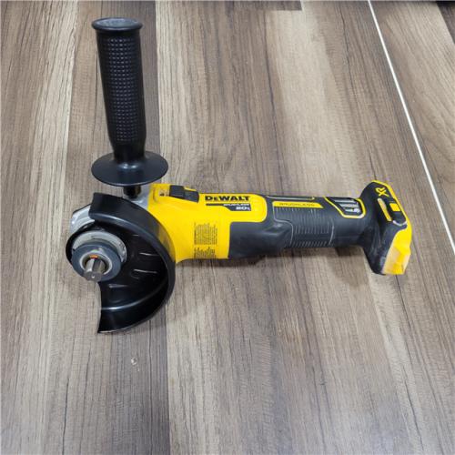 AS-IS DeWalt DCG405B 20V Max XR 4.5-Inch Slide Switch Small Angle Grinder (Tool Only)