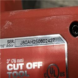 AS-IS Milwaukee FUEL 12V Lithium-Ion Brushless Cordless 3 in. Cut Off Saw (Tool-Only)