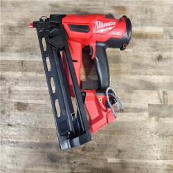 HOUSTON LOCATION - AS-IS (APPEARS LIKE NEW) Milwaukee 2841-20 18V Cordless Gen II 16 Gauge Angled Finish Nailer (Tool Only)