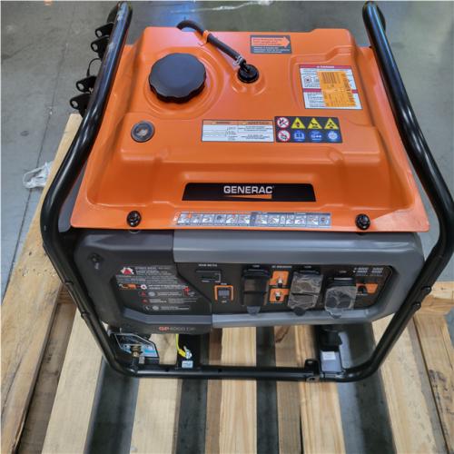 CALIFORNIA AS-IS GENERAC GP4000 DUAL FUEL GENERATOR