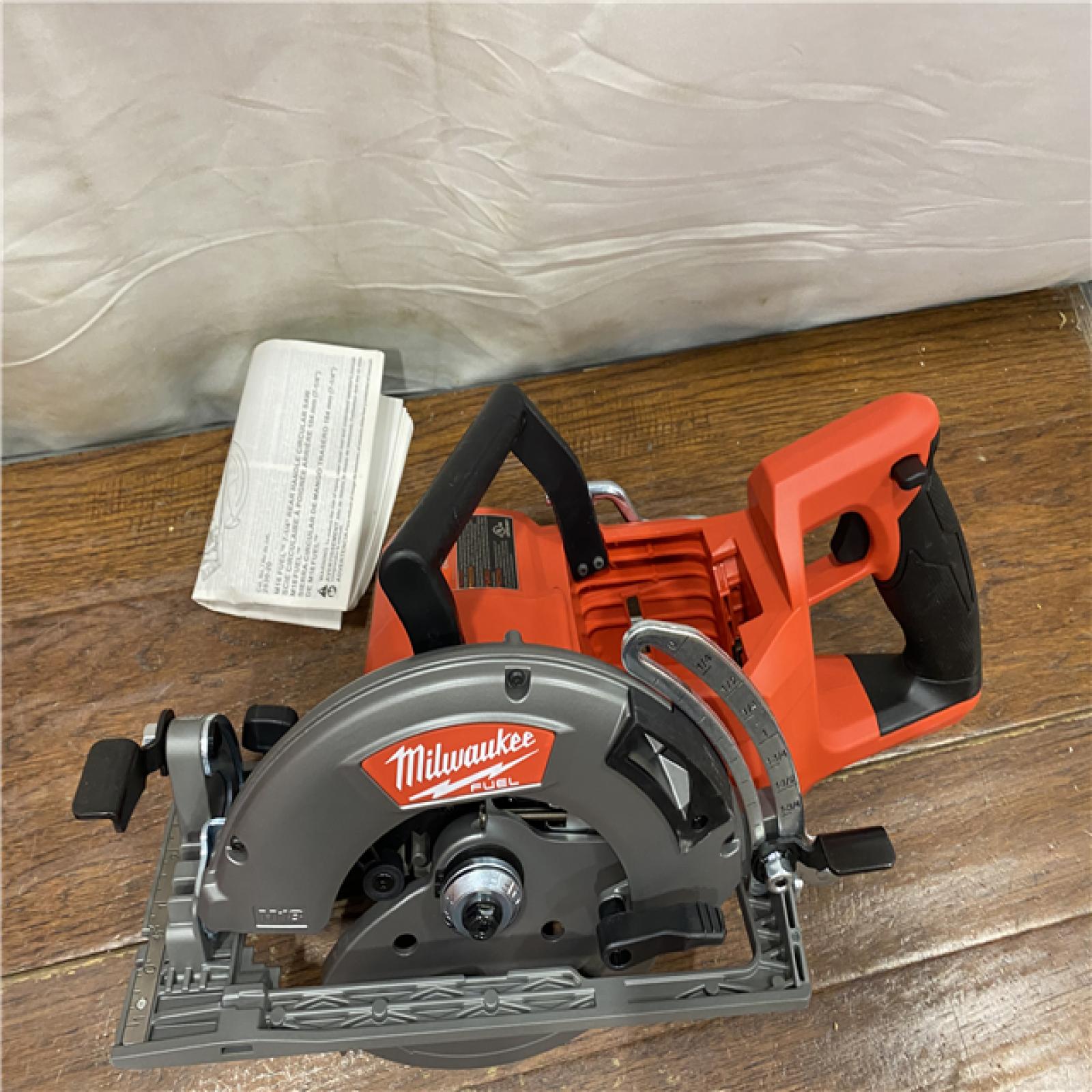AS-IS Milwaukee 2830-20 Rear Handle Circular Saw M18 FUEL 7-1/4  Cordless Brushless Tool Only