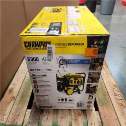 CALIFORNIA AS-IS CHAMPION GENERATOR