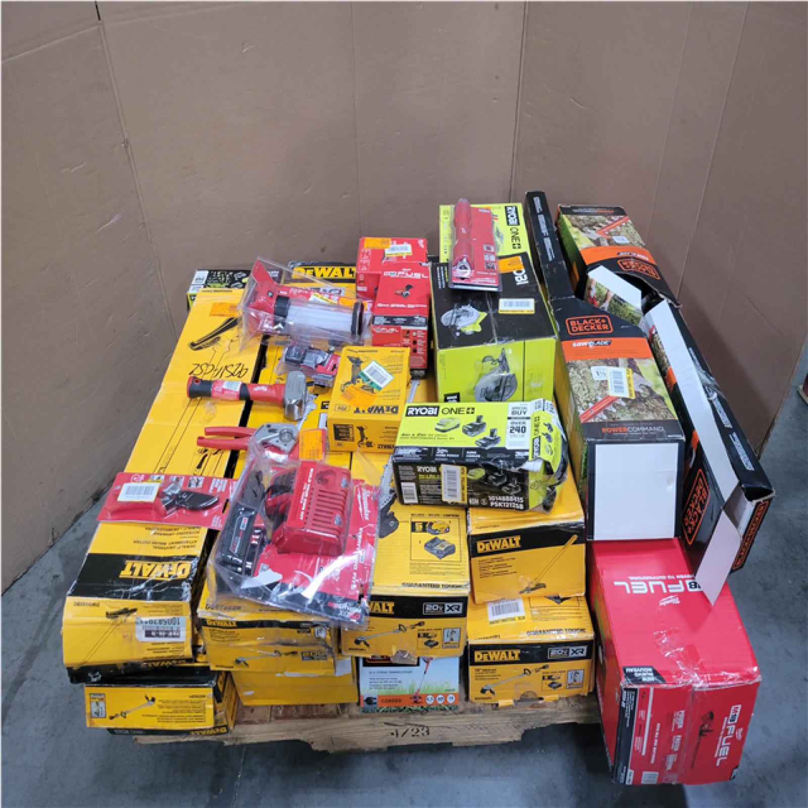 CALIFORNIA AS-IS TOOL PALLET