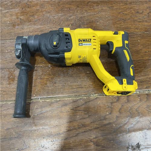 AS-IS DEWALT 20V MAX Cordless Brushless 1 in. SDS Plus D-Handle Concrete and Masonry Rotary Hammer (Tool Only)