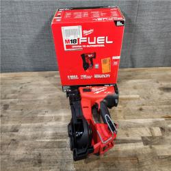 HOUSTON LOCATION - AS-IS (APPEARS LIKE NEW) Milwaukee M18 FUEL 18-Volt Lithium-Ion Brushless Cordless Coil Roofing Nailer (Tool Only)