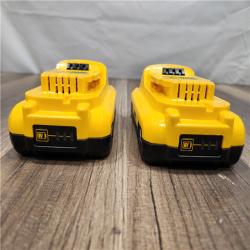 AS-IS - Dewalt 20-Volt MAX Lithium-Ion 4.0 Ah Compact Battery Pack (2-Pack)