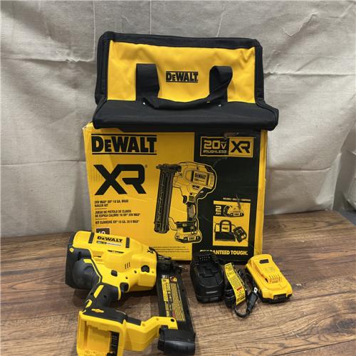 AS-IS DEWALT 20V MAX XR 18 Gauge Brad Nailer Kit