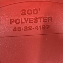 AS-IS Milwaukee 200 ft. Polyester Fish Tape with Flexible Metal Leader